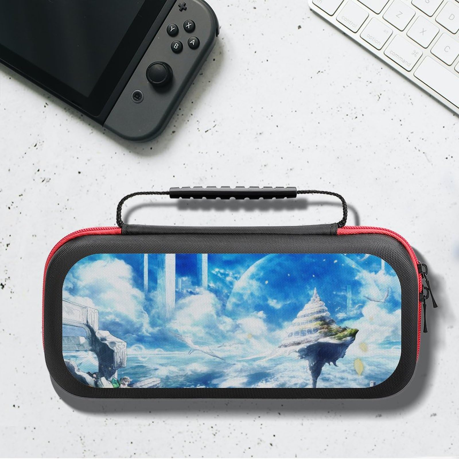 Amazon.co.jp: Switch用ケース ニンテンドースイッチケース 妖精 空城